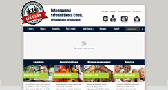 Desktop Screenshot of iss-cheb.cz